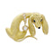 Broche Broche vintage "Teckel", or jaune, diamants. 58 Facettes 32545