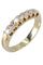 Bague 54 BAGUE JARRETIÈRE DIAMANTS 58 Facettes 075851