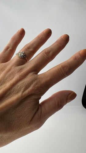 Bague 52 Bague Art Déco Diamants 58 Facettes