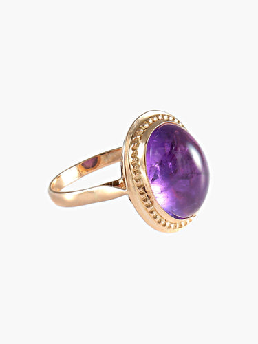 Bague Bague Ancienne Améthyste 58 Facettes