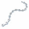 Bracelet Cartier. Collection Himalia, bracelet or blanc 18K et diamants 58 Facettes