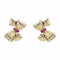 Boucles d'oreilles Clips d'oreilles rétro or rubis 58 Facettes 22-606