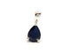 Pendentif Pendentif Or blanc Saphir 58 Facettes 06564CD