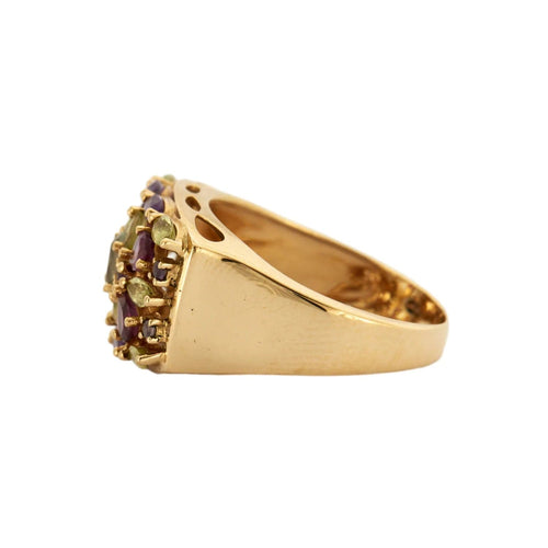 Bague 60 BAGUE "JULIA" PIERRES DE COULEUR 58 Facettes BO/230023 STA