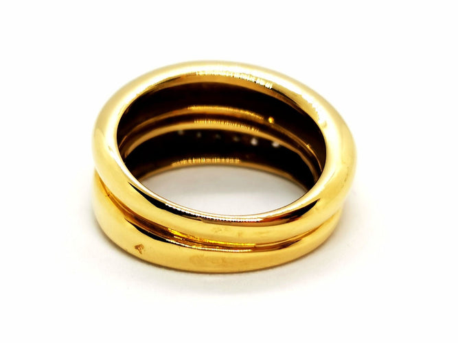 Bague 54 Bague Or jaune Diamant 58 Facettes 1643981CN