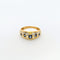 Bague Bague or jaune saphirs 58 Facettes 27203