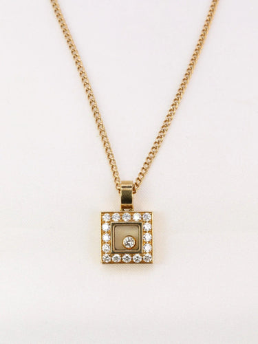Pendentif Pendentif CHOPARD HAPPY DIAMOND diamants 58 Facettes J83