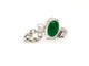 Bague 55 Bague Chaînette Or blanc Agate 58 Facettes 843307CD