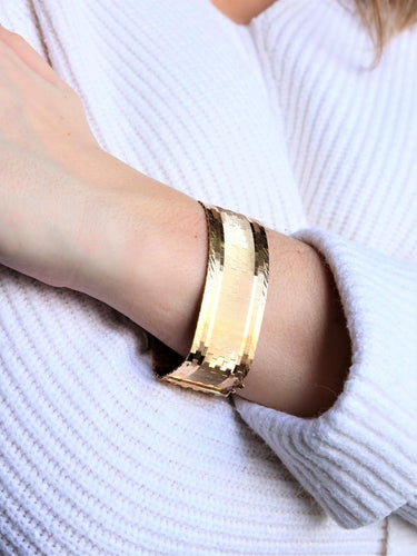Bracelet Bracelet Manchette Or jaune 58 Facettes 1888304CN