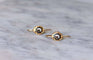 Boucles d'oreilles poissardes en or et émail 58 Facettes