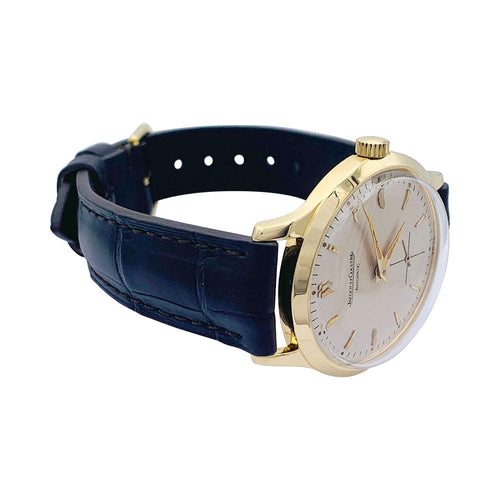 Montre Montre Jaeger Lecoultre, or jaune, cuir. 58 Facettes 32675