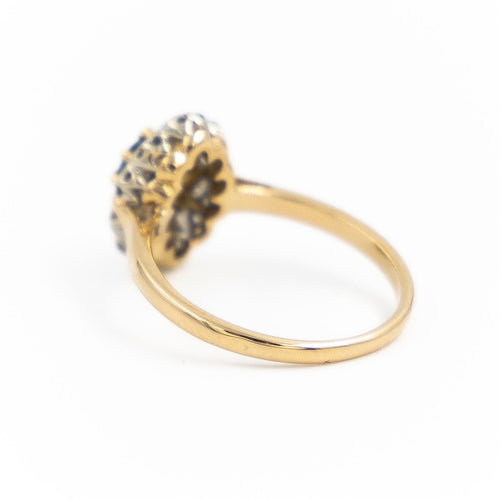 Bague 53 Bague Pompadour Or jaune Saphir 58 Facettes 1512558CN