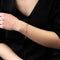 Bracelet Bracelet ancien or rose motifs cloutés 58 Facettes CVBR24