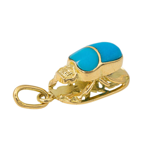 Pendentif pendentif scarabée Or jaune 58 Facettes 2459302CN