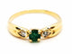 Bague 57 Bague Or jaune Emeraude 58 Facettes 1883926CN