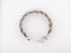 Bracelet vintage bracelet HERMES etrier sellerie argent 800 maille tressee 58 Facettes 254704