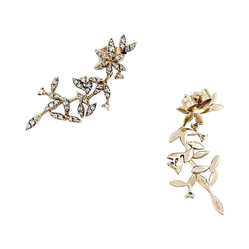 Boucles d'oreilles Boucles d'oreilles H.Stern, "Nature", or, diamants. 58 Facettes 32999