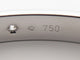 Bracelet bracelet CARTIER love 17cm or gris 18k diamants 1ct 58 Facettes 254957
