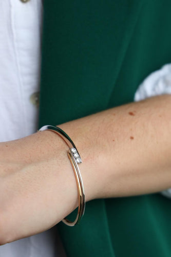 Bracelet Bracelet Jonc Or jaune Diamant 58 Facettes 1916886CN