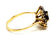 Bague 54 Bague Marguerite Or jaune Saphir 58 Facettes 1752437CN