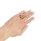 Bague 58 Bague H.Stern andalousite, diamants, or blanc. 58 Facettes 31599