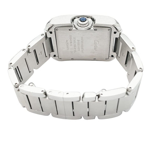 Montre Montre Cartier "Tank Anglaise" en acier. 58 Facettes 31783