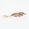 Pendentif Pendentif améthyste briolette et or filigrané 58 Facettes 20-024A