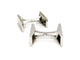 Boutons de manchette Boucheron Boutons de manchette Or blanc 58 Facettes 1312946CN