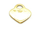Pendentif Dinh Van Pendentif Coeur secret Or jaune 58 Facettes 1833457CN