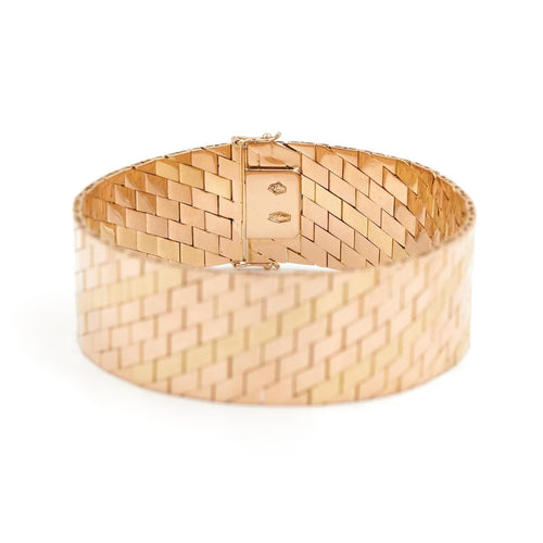 Bracelet Bracelet Manchette Or jaune 58 Facettes 1654225CN
