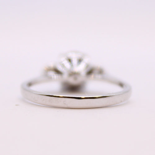 Bague Bague style Art-Déco Saphir, Diamants 58 Facettes
