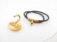 Collier collier HERMES quitte ou double + pendentif cadenas 2003 annee mediterranee 58 Facettes 257869