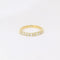 Bague 47 Demi-Alliance américaine diamants 0,36 ct 58 Facettes J102
