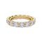 Bague 48 Alliance or jaune, diamants. 58 Facettes 32605
