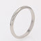 Bague 52 Alliance moderne platine 58 Facettes 18-023