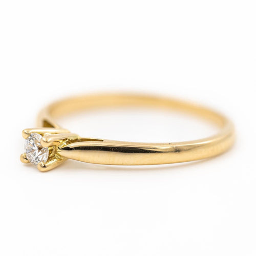 Bague 53 Bague Solitaire Or jaune Diamant 58 Facettes 2210091CN