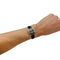 Montre Montre Jaeger Lecoultre & Hermès, modèle "Etrier" en acier, bracelet cuir. 58 Facettes 29124