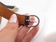 Collier collier HERMES gourmette equestre gm cuir noir 48-50 58 Facettes 255257