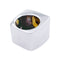 Bague 49 Bague vintage or blanc, or jaune et citrine. 58 Facettes 32494