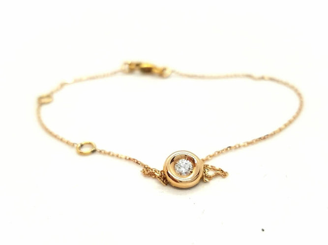 Bracelet Bracelet Or rose Diamant 58 Facettes 579016RV