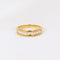 Bague Demi-Alliance américaine diamants 0,36 ct 58 Facettes J99