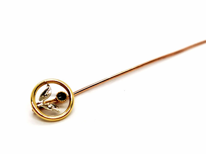 Broche Broche Epingle Or jaune Emeraude 58 Facettes 1254360CN