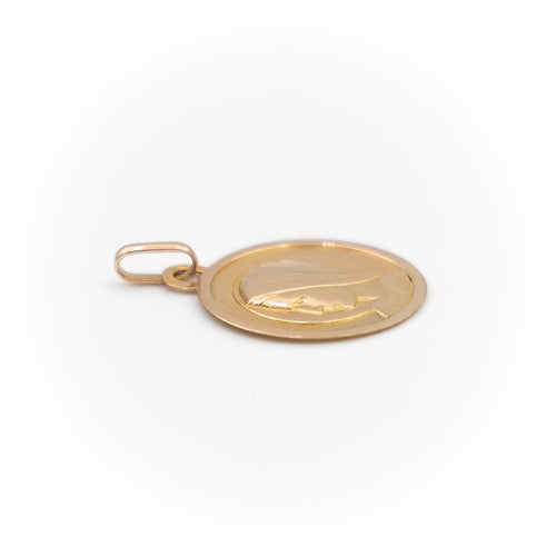 Pendentif Pendentif Medaille religieuse Or jaune 58 Facettes 1913094CN