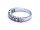 Bague 52 Bague Alliance Or blanc Diamant 58 Facettes 578774RV