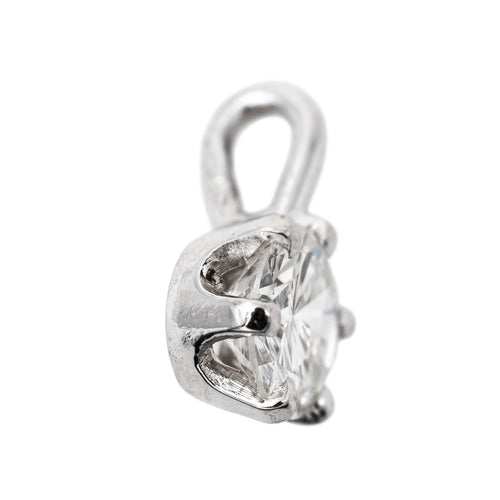 Pendentif Pendentif Or blanc Diamant 58 Facettes 2328935CN