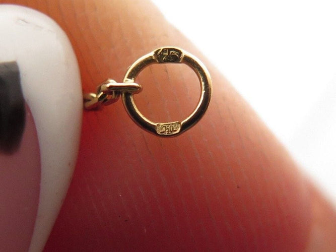 Bracelet bracelet CARTIER amulette nacre xs 15-16 or jaune 18k 58 Facettes 258035