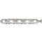 Bracelet Bracelet Art Déco en platine, or blanc et diamants. 58 Facettes 30956