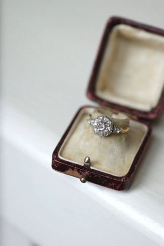 Bague 55.5 Bague de fiançailles marguerite diamants 58 Facettes