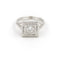 Bague 51 Bague Art déco Or blanc Diamant 58 Facettes 1783263CN