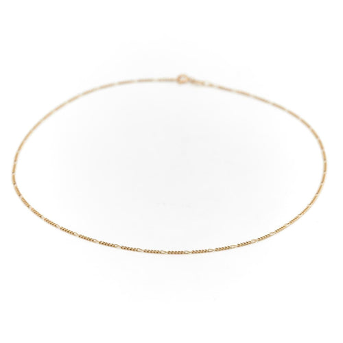 Collier Collier Maille figaro Or jaune 58 Facettes 1660463CN